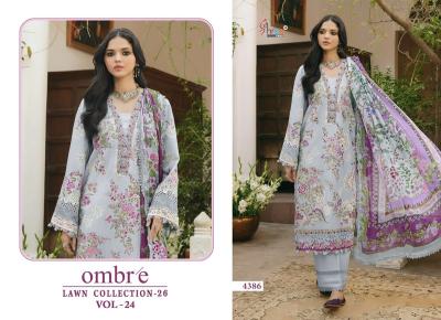 Shree fab ombre lawn vol-24 india salwar suit wholesale by khantil